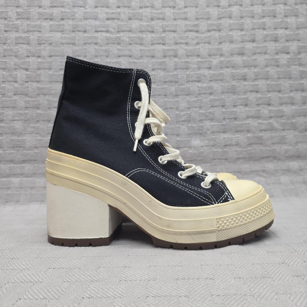 Converse Chuck Taylor All Star 70 Hi De Luxe Heel Black Women Size 9